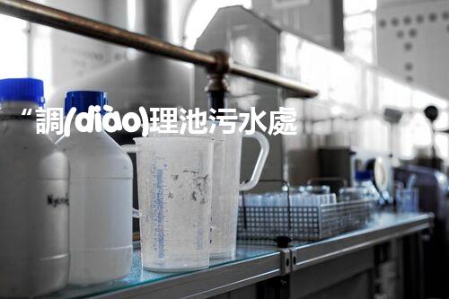 “調(diào)理池污水處理，高效凈化水質(zhì)新篇章”